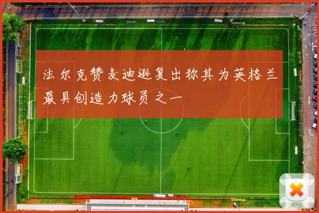 法尔克赞麦迪逊复出称其为英格兰最具创造力球员之一